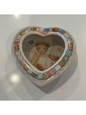 Cherished Teddies Heart Keepsake Box
